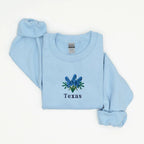 Texas Bluebonnets Sweatshirt, Embroidered Texas Shirt, Texas Crewneck Sweater, Embroidered Bluebonnets Shirt, Texas Bluebonnets 3_2000x_120abb7a-4f04-4e32-a86d-82d23d1c4132.webp?v=1743397364