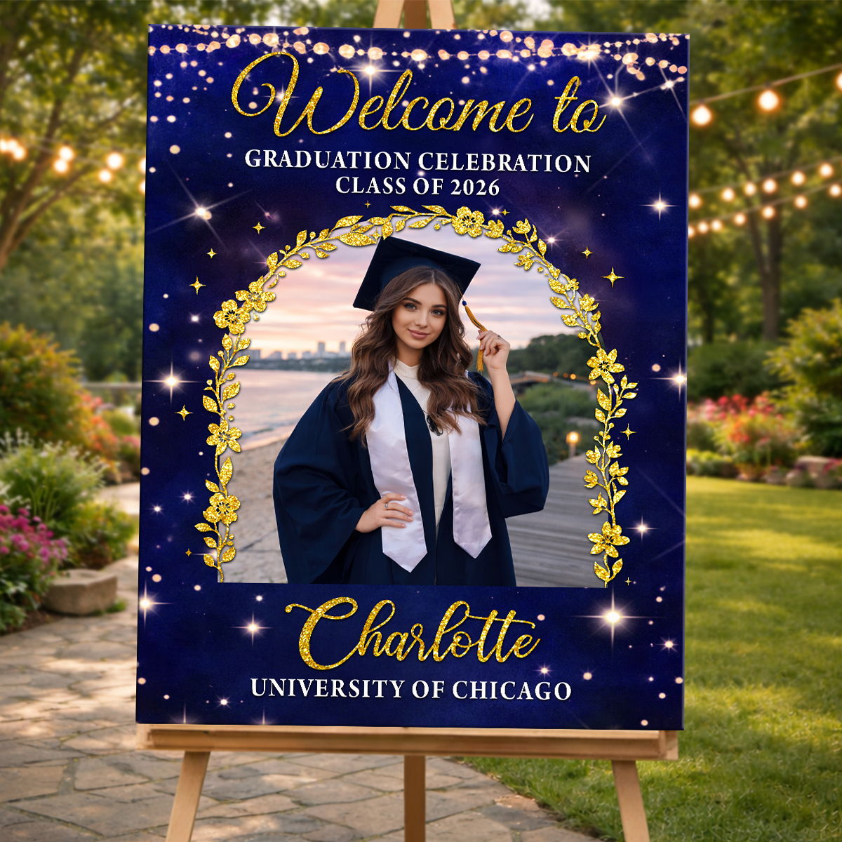Special Personalized Graduation Welcome Sign Party