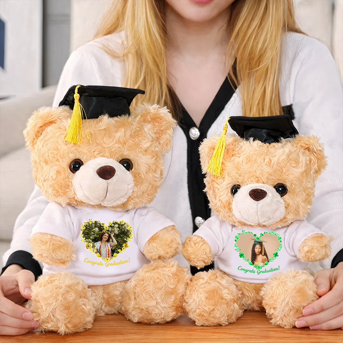 Graduate Bear Gifts - Teddy Bear With Personalized Shirt
