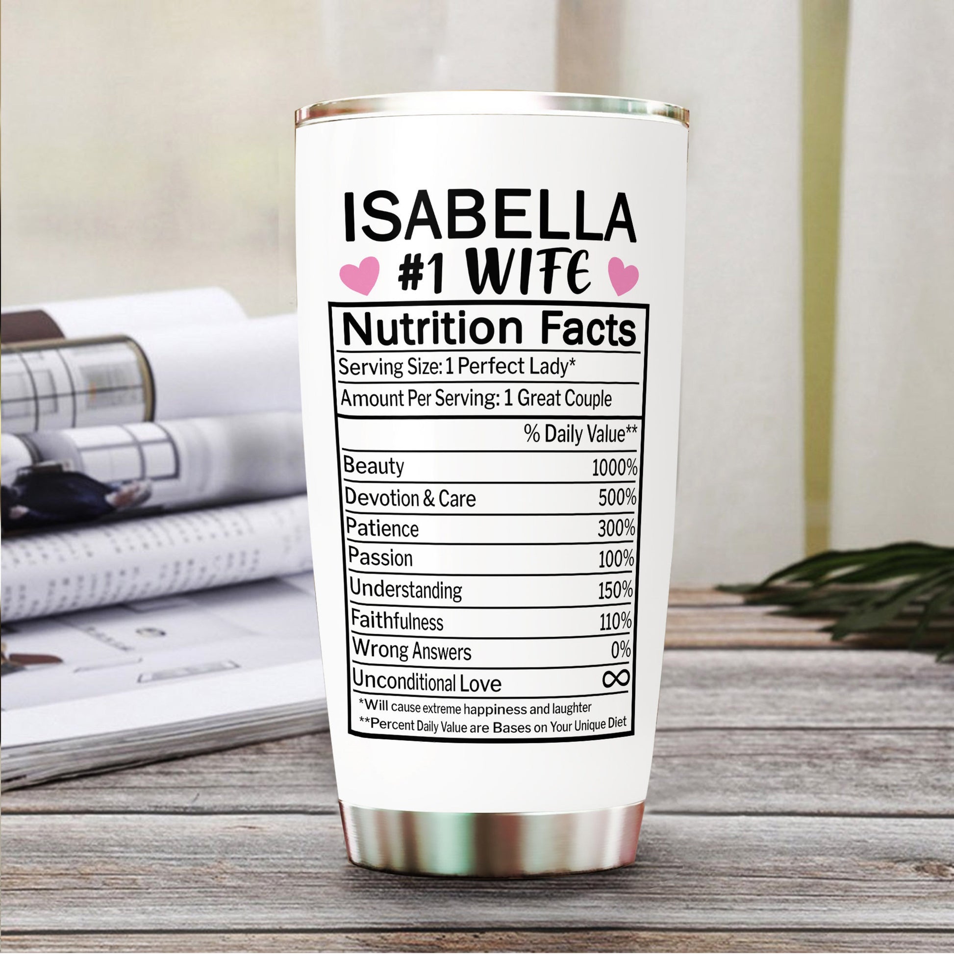 I'm Not Spoiled, My Husband Just Loves Me - Personalized Tumbler - Gift For Wife 3_4aa1994a-b81a-4511-b4a1-321663da5083.jpg