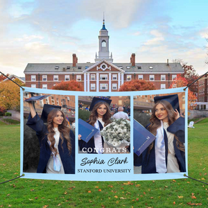 Personalized Graduation Banner - Congratulations Banner, Class of 2026 Banner Classic