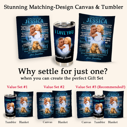 To My Daughter Lion Dad Mom Upload Photo Blanket Gift For Daughter 3_51f1ebb3-6d22-4c0b-8af8-9294acc40227.png