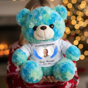 Memorial A Hug From Heaven - Personalized Teddy Bear