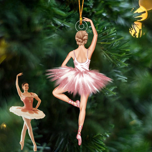 Ballet Dancer Personalized Acrylic Ornament, Gifts For Ballet Dancer, Christmas Ornament 3_55757eef-3485-46fc-9b82-f84b32552cad.png
