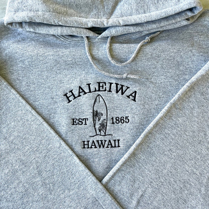 Embroidered Sweatshirt, Hawaii Sweatshirt, Summer Sweatshirt, Haleiwa Hawaii Sweatshirt, Hawaii Sweatshirt, Embroidered Hawaii Crewneck, 3_62efbea6-e47b-4bd7-a9bc-4c3e25a8a40c.jpg