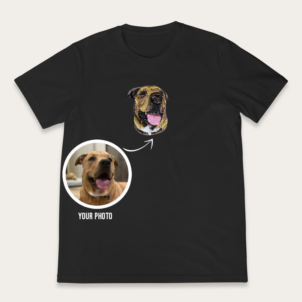 Embroidered T-Shirt Dog, Custom embroidered portrait Pet From photo T-Shirt 3_63a05ce6-69c5-4e9b-82d3-f80c06006202.jpg?v=1742187684