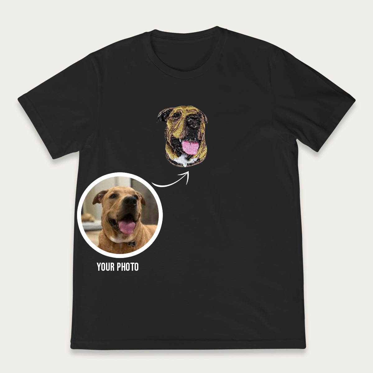 Embroidered T-Shirt Dog, Custom embroidered portrait Pet From photo T-Shirt 3_63a05ce6-69c5-4e9b-82d3-f80c06006202.jpg?v=1742187684