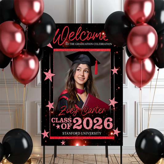Class Of 2026 - Graduation Welcome Sign Party