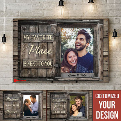 Next To You Personalized Photo Canvas Gift For Couple 3_7.jpg