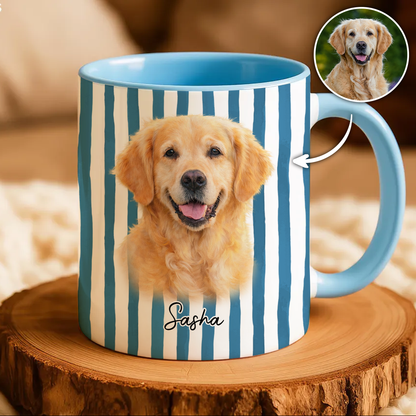 Glitch Soul Pet's Portrait - Personalized Pet Mug