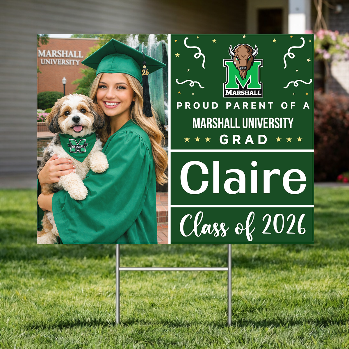 Graduation Yard Sign - Graduation Gift - Personalized Graduation Lawn Sign With Stake