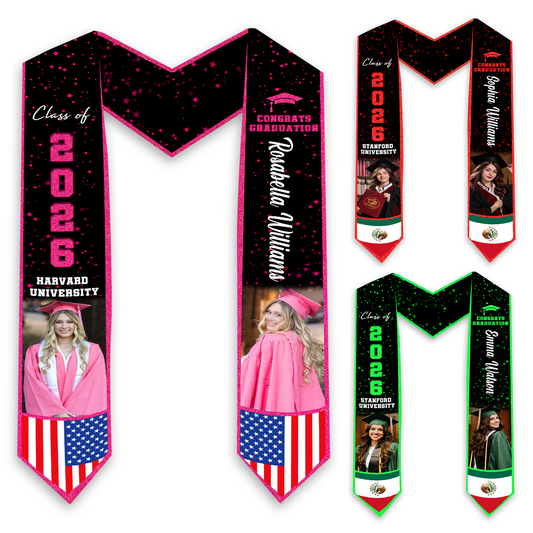 Graduation Gift Stoles - Personalized Graduation Stoles
