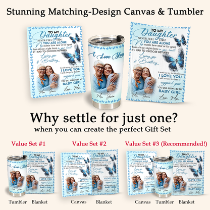 Personalized Fleece Blankets With Pictures - To My Daughter You Will Always Be My Baby Girl - Mom To Daughter, Personalized Gift For Daughter 3_87ac21e5-0e5b-4f0f-9149-dced34cb3540.png