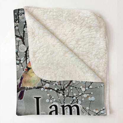 Cardinal Bird - Always With You - Personalized Blanket - Memorial Blanket - Memorial 3_90e42d5c-fc06-4c43-83ec-9b2d1d8b9338.jpg