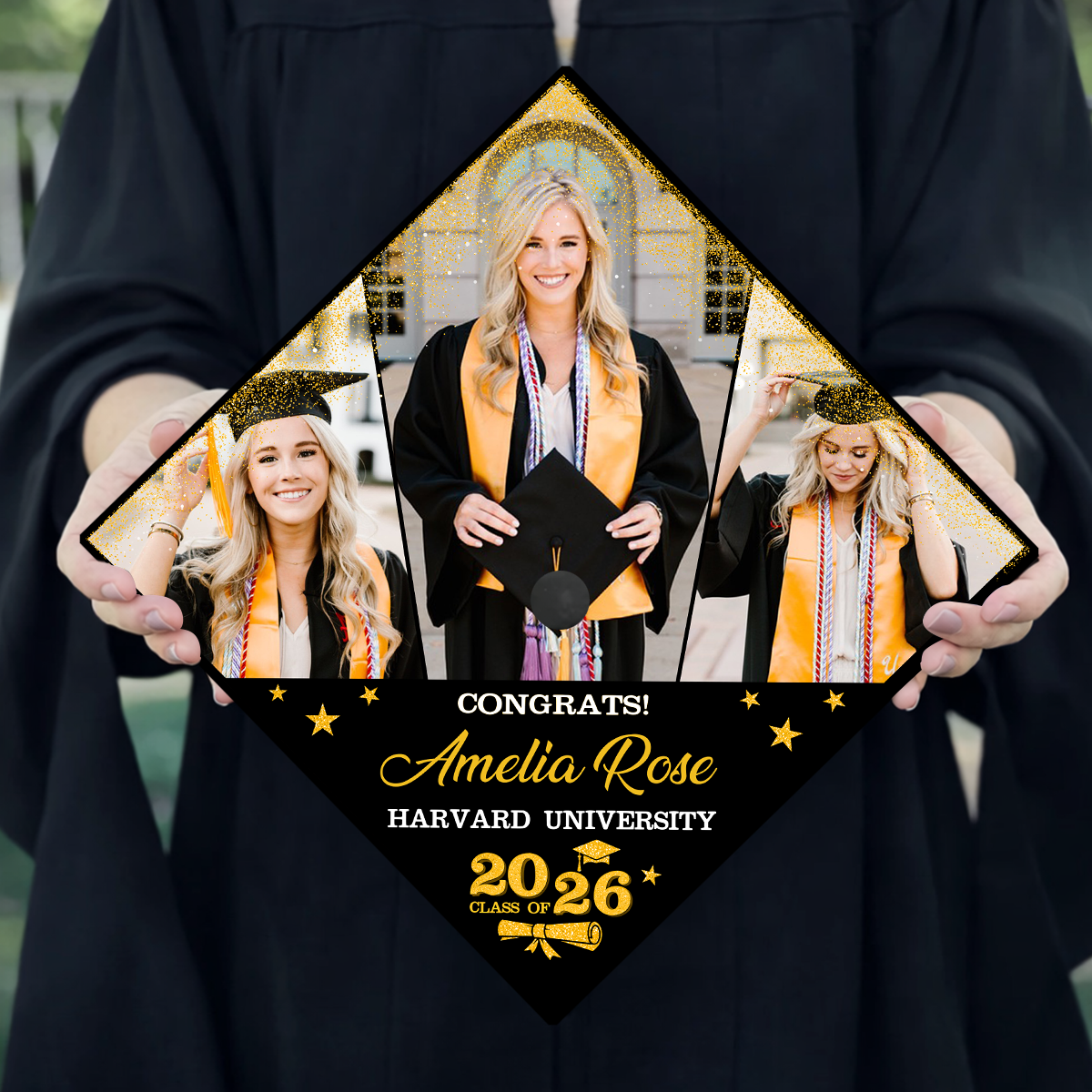 Custom Graduation Cap Topper - Decorations For Grad Cap