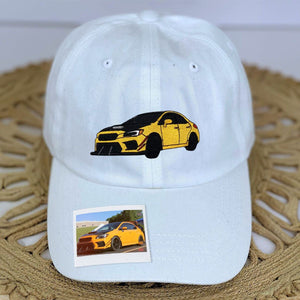 Custom Embroidered Car Classic Cap from Photo