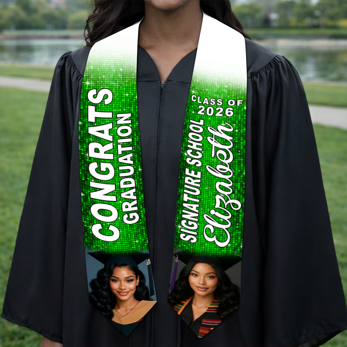 Custom Name Graduation Gift Stoles - Personalized Stoles