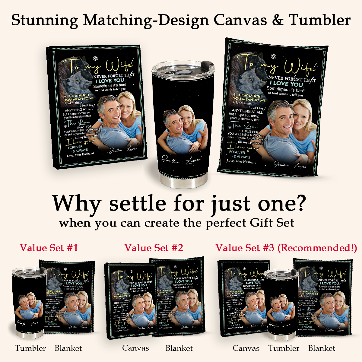 Customize Blanket With Pictures - To My Wife How Much You Mean To Me - Husband To Wife, Mother's Day Gift For Wife 3_aeb13345-f0c2-435f-98b7-7b7fe938c7b3.png