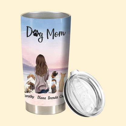 Angel Dog A Girl And Her Dogs A Bond Can't Be Broken - Personalized Tumbler - Birthday Mother's Day Gifts For Dog Mom 3_b20e7594-ea85-44bc-8047-3cf878c66707.jpg