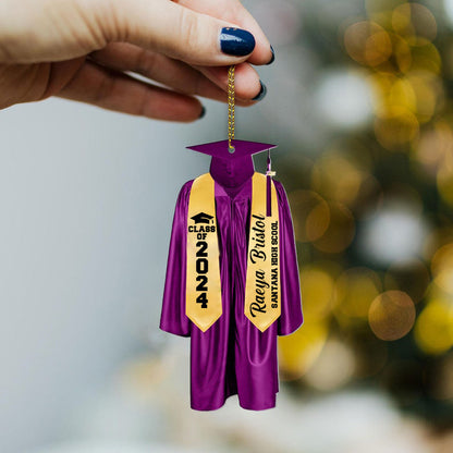 Personalized Graduation Ornament Gift, High School Graduation Gift, Grad Gifts, Mastered It Graduation Gift, 2025 College Graduation 3_b28cf787-f6c4-44fb-82f6-a08a8d080834.jpg