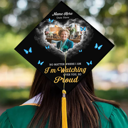 Memorial Graduation Cap Topper Decorations For Grad Cap