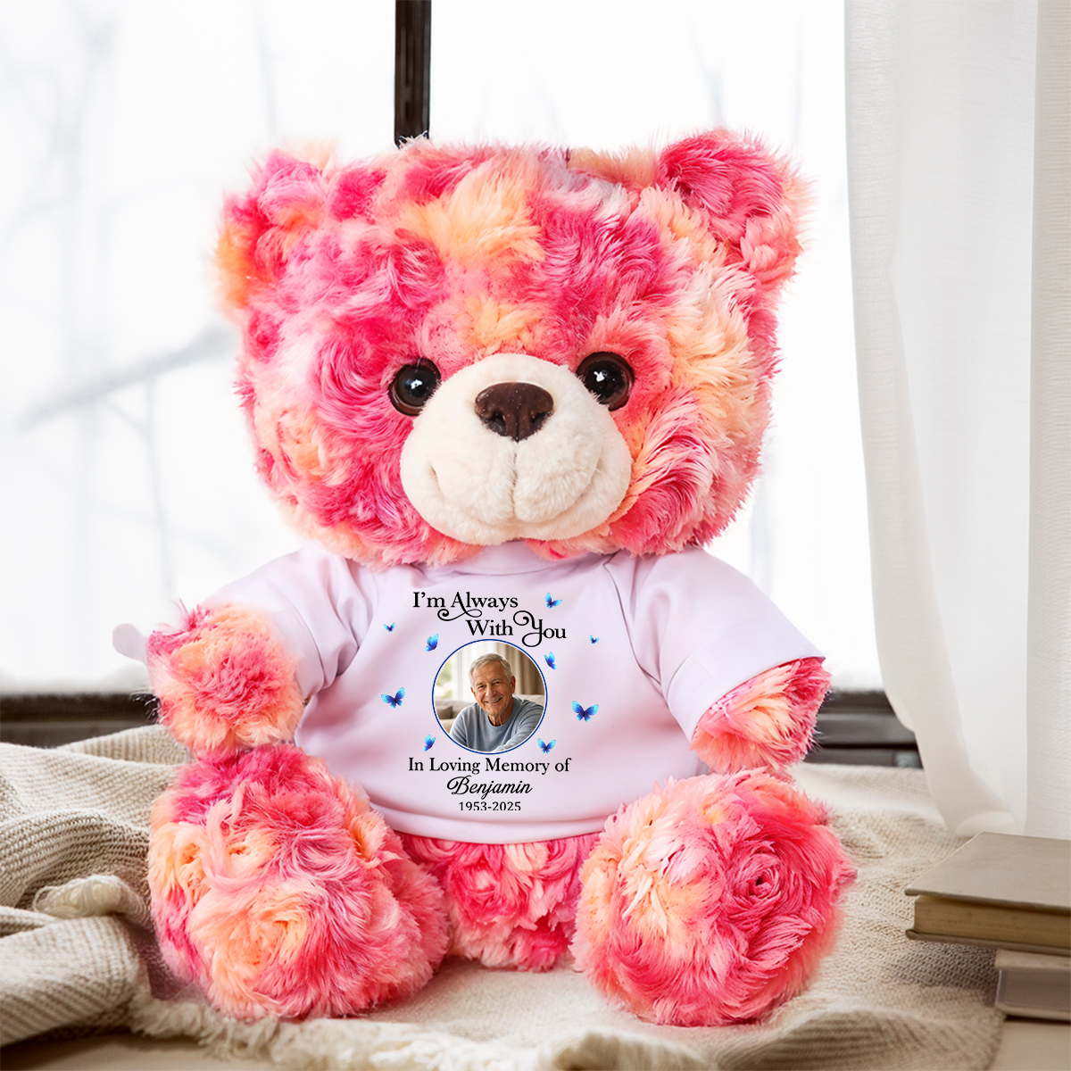 In Loving Memorial Photo - Personalized Teddy Bear