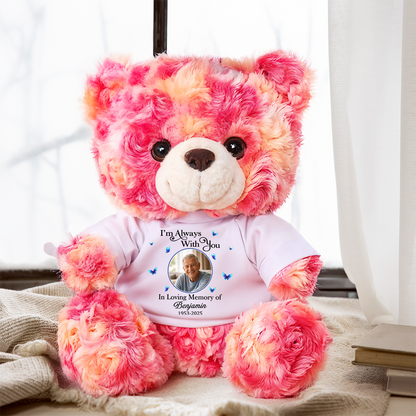 In Loving Memorial Photo - Personalized Teddy Bear