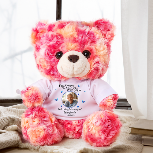 In Loving Memorial Photo - Personalized Teddy Bear