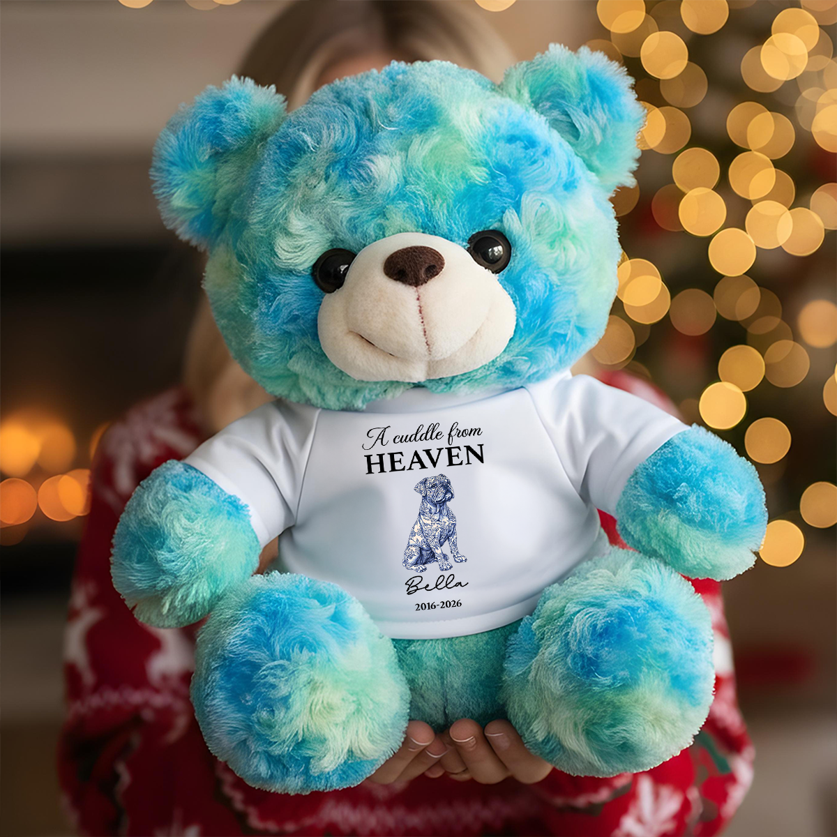 Hug This Bear Dog Loss - Personalized Teddy Bear