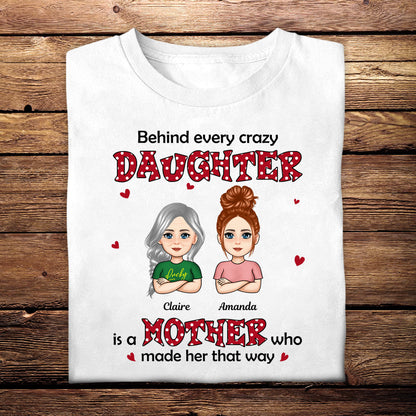 Polka Dot Pattern Mom And Daughters - Personalized Apprael - Mother's Day, Gift For Mother 3_c8027477-29de-4b4e-bf4e-8a1912c56989.jpg
