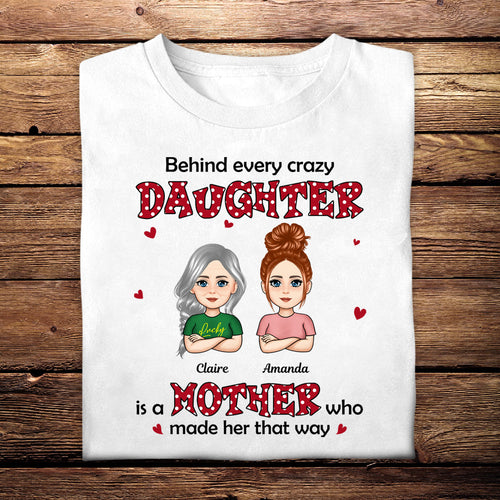 Polka Dot Pattern Mom And Daughters - Personalized Apprael - Mother's Day, Gift For Mother 3_c8027477-29de-4b4e-bf4e-8a1912c56989.jpg