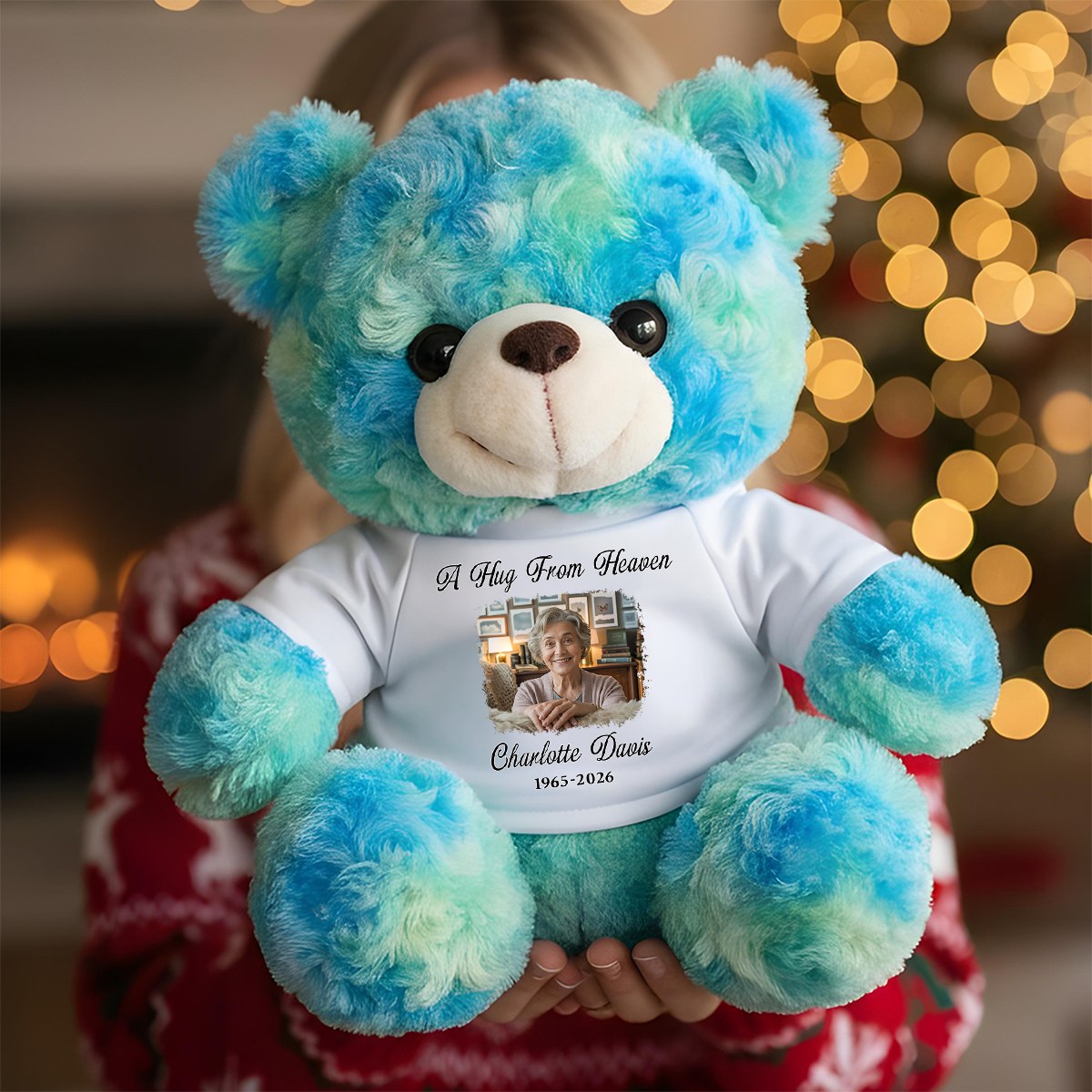 Cardinal A Hug From Heaven - Personalized Teddy Bear