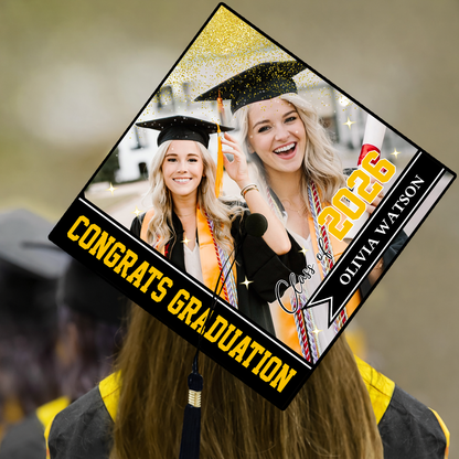 Bubble Graduation Cap Topper - Decorations For Grad Cap