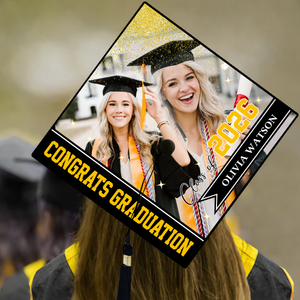 Bubble Graduation Cap Topper - Decorations For Grad Cap