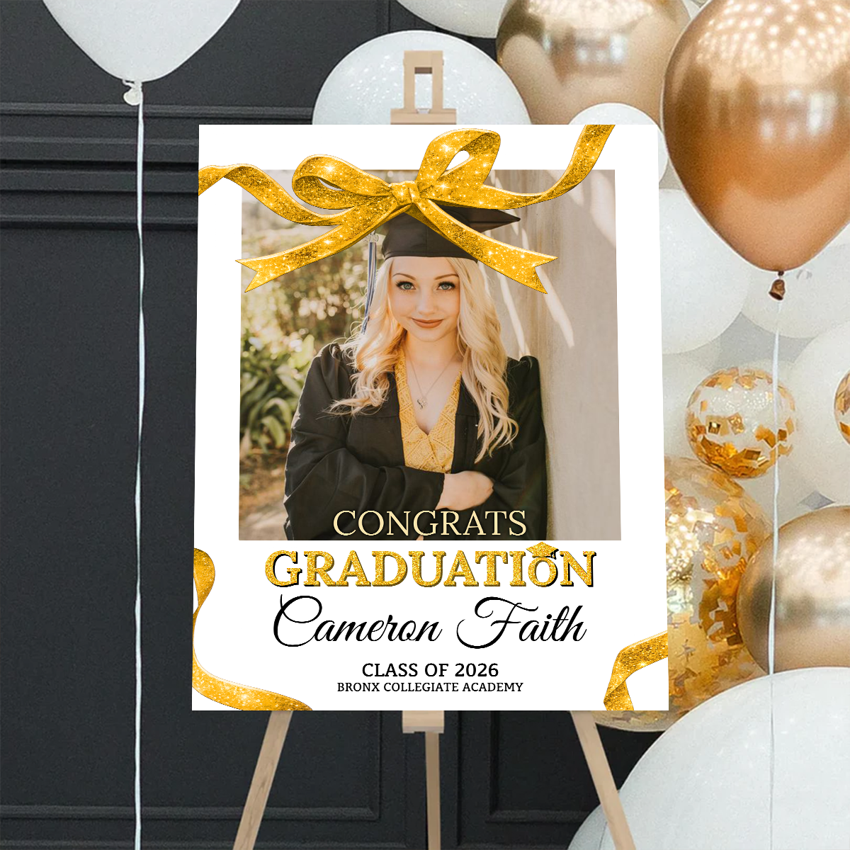 Class Of 2026 Graduation - Personalized Welcome Sign