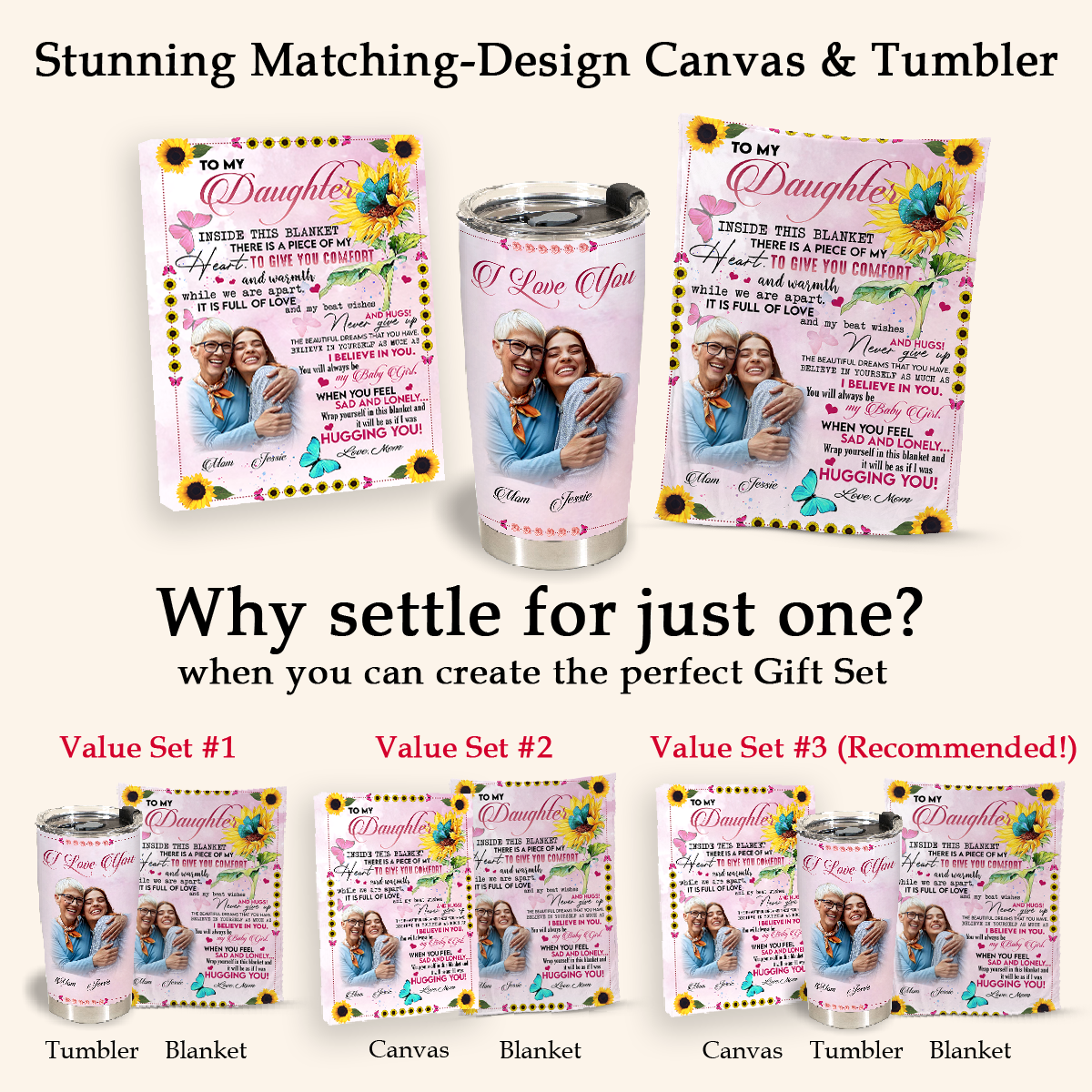 Personalised Photo Blanket - To My Daughter You Will Always Be My Baby Girl - Mom To Daughter, Personalized Gift For Daughter 3_e6d46e1a-e4d4-429e-a4fd-e036f25cace3.png