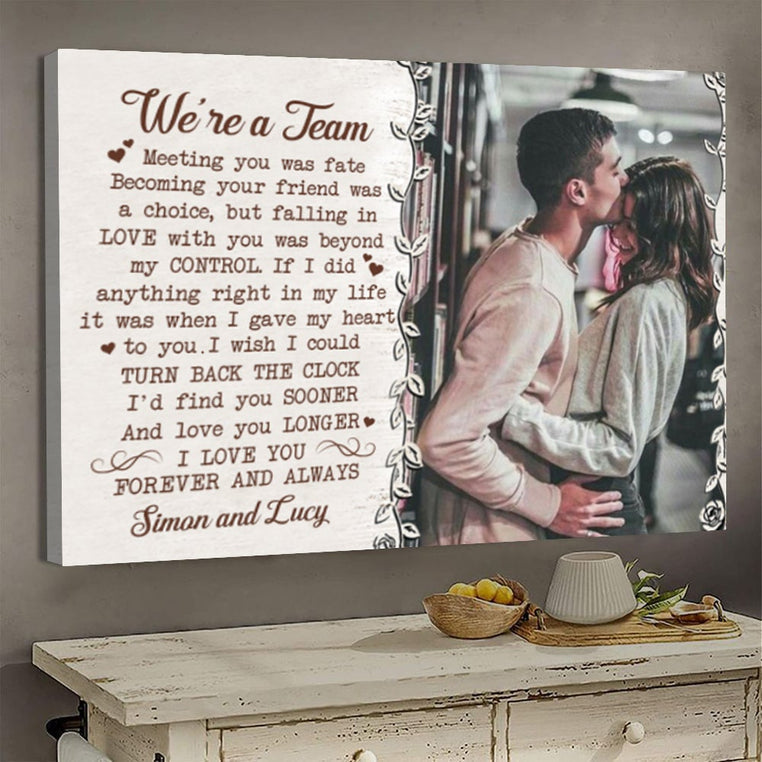 We're a team custom photo Canvas gift for couple 3_e7c52bdd-a5cf-4789-a44b-5e222253c29e.jpg