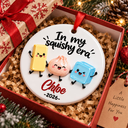 The Year Of Squishies - Personalized 3D Ornament - Christmas Keepsake
