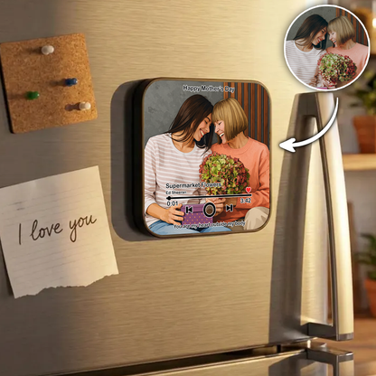 Musical Keepsake Mother's Day - Personalized Fridge Magnet