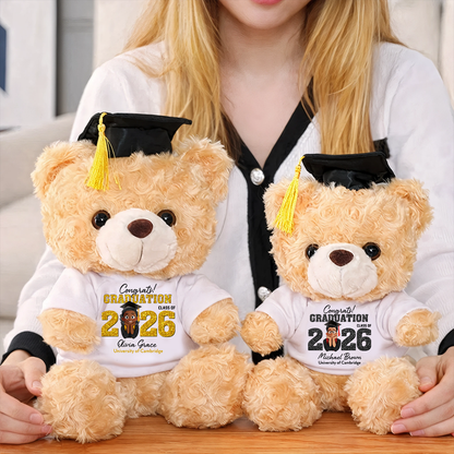 Congrats 2026 Personalized Graduation Teddy Bear