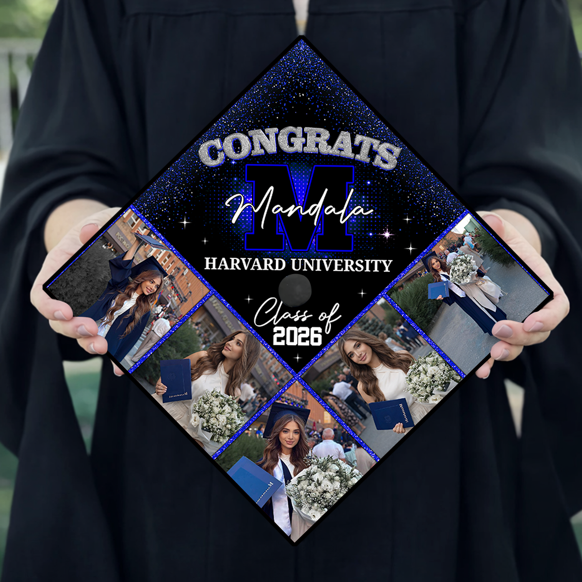 Photo Graduation Cap Topper, Decorations For Grad Cap