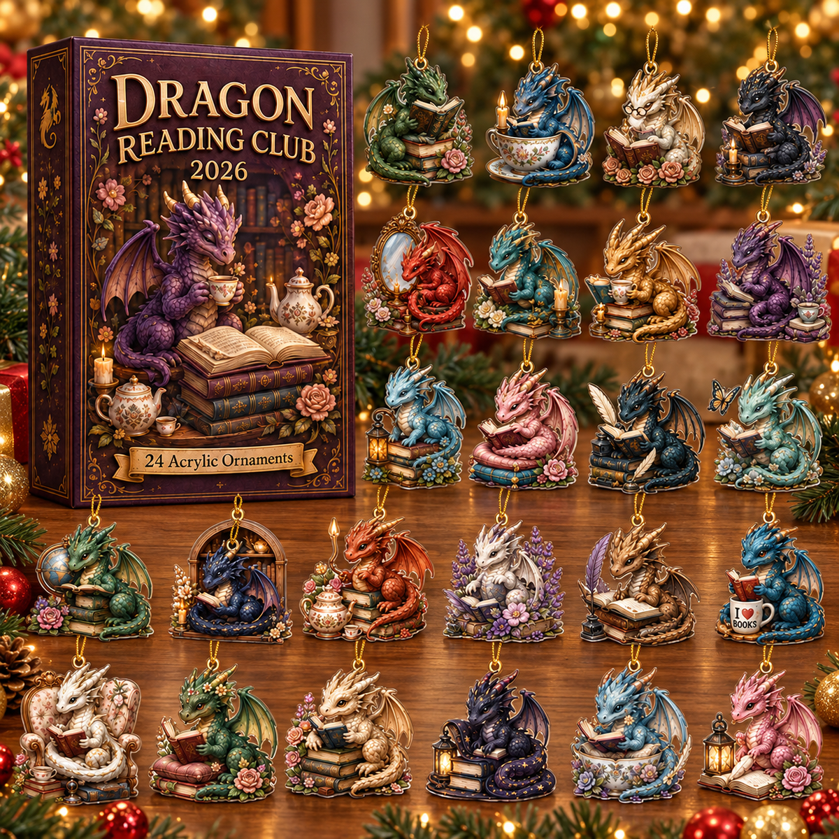 Dragon Reading Club Advent Calendar 2026 - 24-Day Festive Countdown, Acrylic Charms Blind Box - Gift For Dragon Lovers 3a4d14e3-6169-4a9e-87cb-8a3e9e5b17e7-reading-dragon-box-charms.png