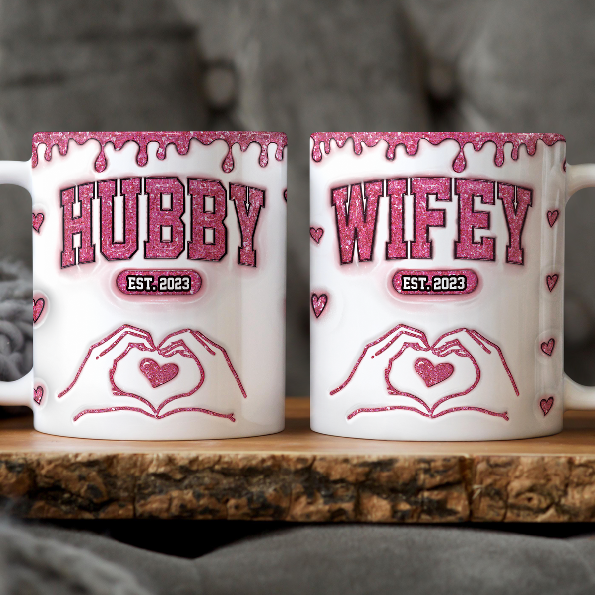 Wifey Hubby Est Couple - 3D Inflated Effect Printed Mug, Personalized White Edge-to-Edge Mug 3a7b8b23-6d9e-4387-8fcf-5ac4dd09feb6-MK-5-b-n.png