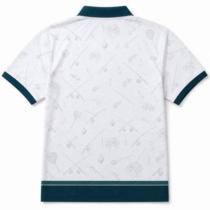 Fishing Dad Polo - Back view