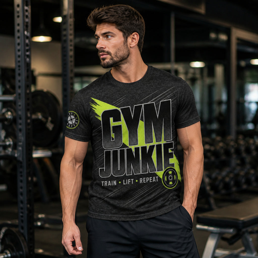 Gym Junkie Bold AOP Tee - T-Shirt - All over printed 3aa4f819-8274-4846-baf3-92018319e7cb.jpg