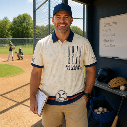 Baseball Dad Polo - Lifestyle 2