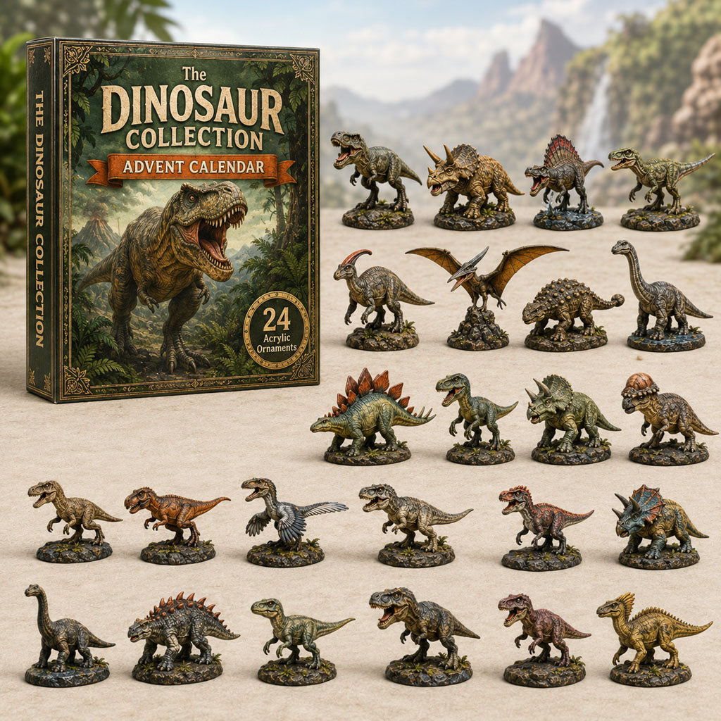 Dinosaur World Realm Advent Calendar 2026 - 24-Day Festive Countdown, Acrylic Charms Blind Box - Gift For Dinosaur Lovers 3bb6fd38-6934-451d-b221-50efcdcd5c38-dinosaur.jpg