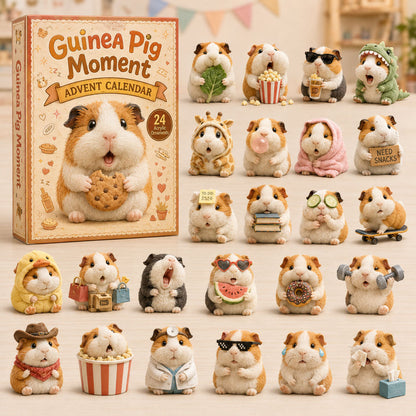 Guinea Pig Moment Advent Calendar 2026 - 24-Day Festive Countdown, Acrylic Charms Blind Box - Gift For Guinea Pig Lovers 3bc163f5-8697-4de1-815b-1e5f5a5fd241-guinea.jpg