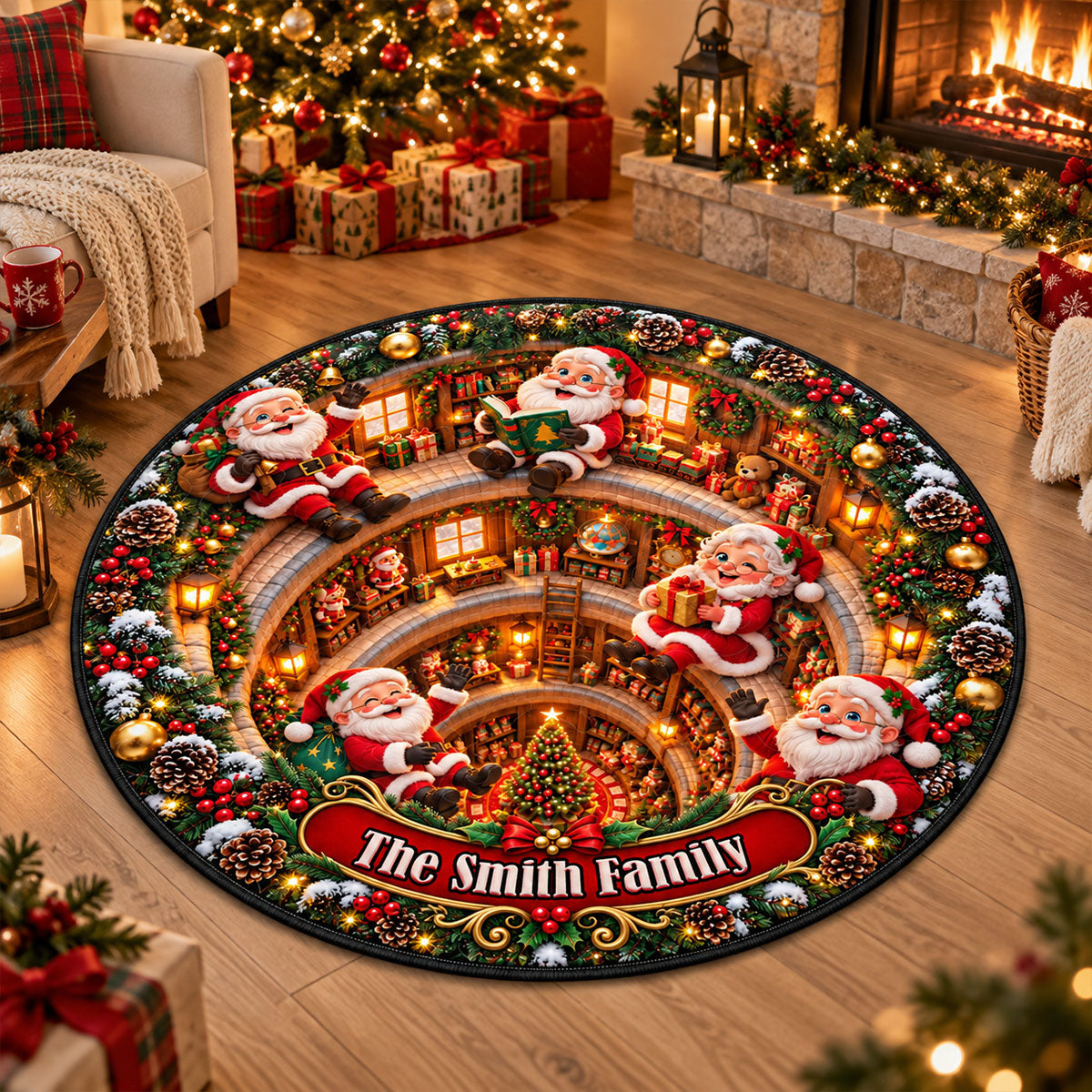 Cozy Magical Secrets Down Below 3D Illusion Quilted Rug - Personalized Quilted Mat 3bd84668-4c7a-4ac0-8ef7-78292231730f-4.jpg