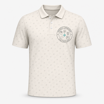 Speech-Language Pathology Crest Polo - Polo shirt - All over printed 3c27d7ee-2c8d-4029-93b1-3d32407682c5.png